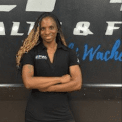 Tanisha Mauriello, group fitness instructor at Epic Health and Fitness in Weeki Wachee, Florida, Zumba licensed and certified in multiple formats including Zumba Gold, Zumba Kids, Strong Nation, and Hip Hop HIIT Dance.